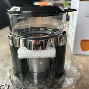 effortless automatic pour-over coffee brewer